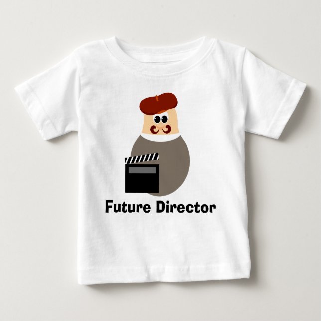 El director de película futuro embroma la camiseta (Anverso)