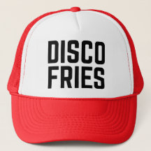 El DISCO FRÍE el gorra del camionero del lema de