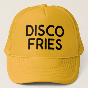 El DISCO FRÍE el gorra del camionero del lema de