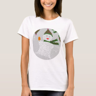 El diseño blanco de Jimette de la camiseta quiero