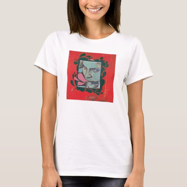 El diseño contemporáneo inspiró la camiseta (Anverso)