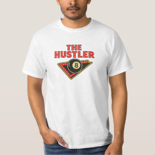 El diseño de camisetas de Hustler Billiards