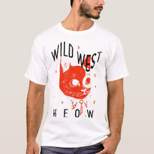 El diseño de la camiseta es Meow