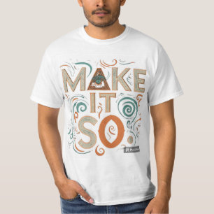El diseño de la camiseta incluye la frase "Hazlo a