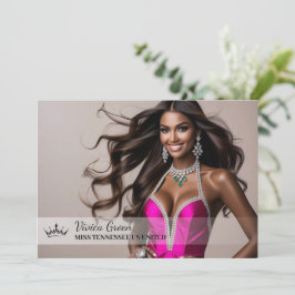 El diseño de la tarjeta de concurso más avanzado -