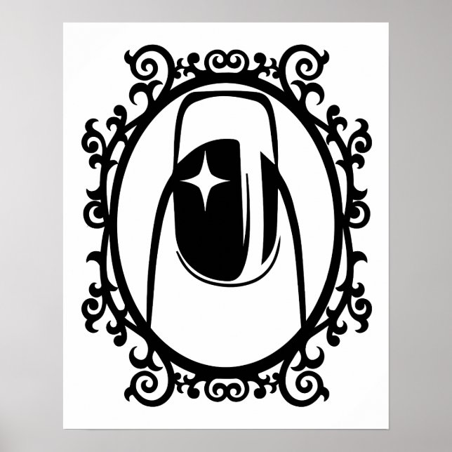 El diseño de las uñas es una forma de arte (Frente)