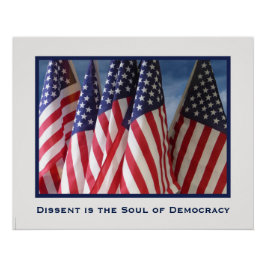 El disenso es el Poster del Alma de la Democracia 