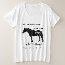 El divertido discurso del caballo frisón Lover 2