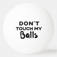 El divertido Ping Pong Ball no toca mis bolas