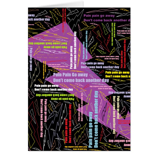 El dolor del dolor sale (Frente)