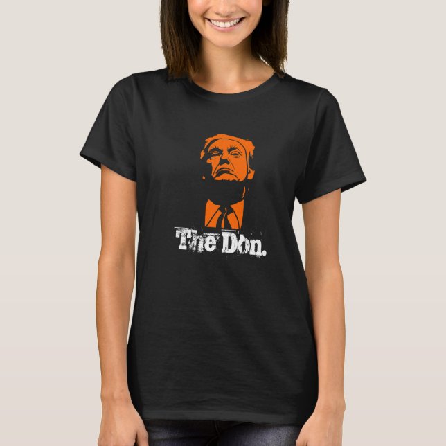 El Don. Camiseta Donald Trump, mujer (Anverso)