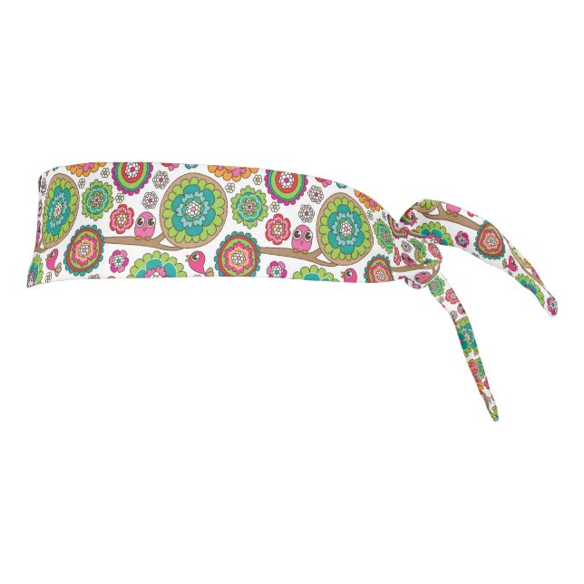 el doodle florece el modelo del fondo (Girar 90)