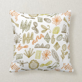 el doodle forma la almohada modelada extracto