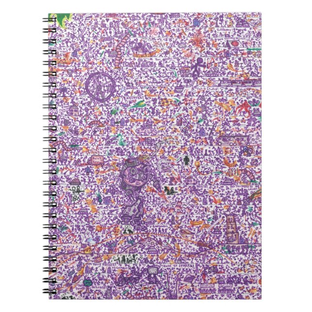 El Doodle guerrea cuaderno (Frente)