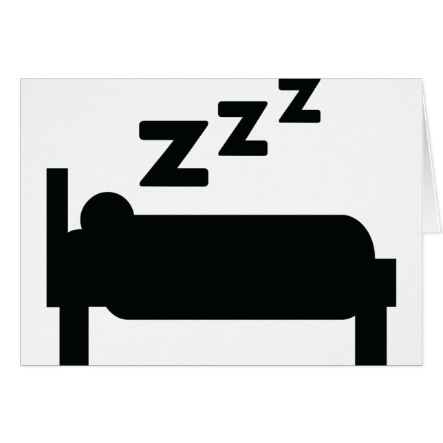 el dormir del zzz del sleepyhead (Anverso (Horizontal))