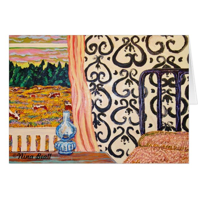 "El dormitorio del oeste " (Anverso (Horizontal))