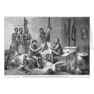 El Dr. David Livingstone (1813-73) y Sr. Henry