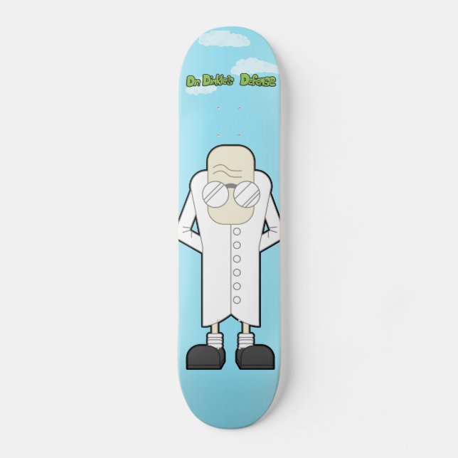 El Dr. Dinkle Professional Skateboard (Anverso)
