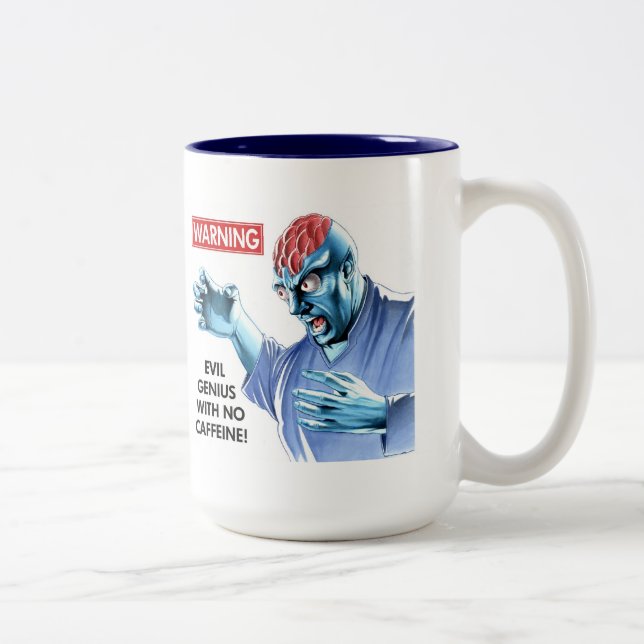 El Dr. Evil: Ninguna taza del cafeína (Derecha)