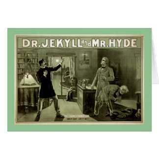 El Dr. Jekyll Vintage Theater Poster