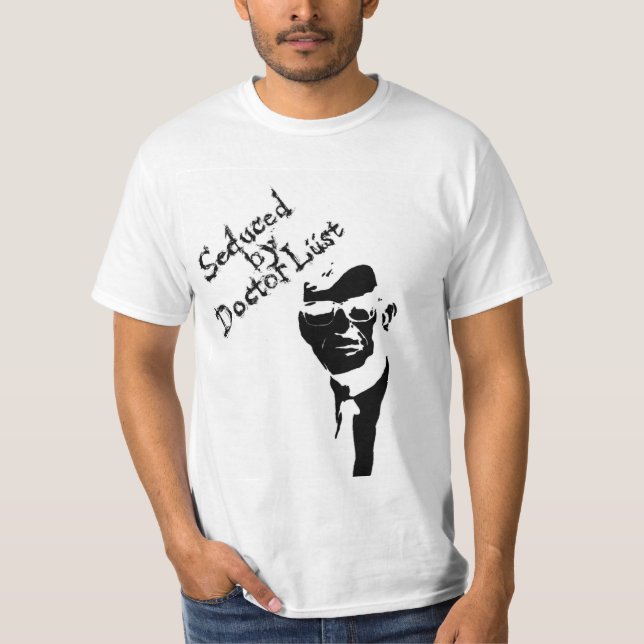 El Dr. Lüst y los jefes de la camiseta del ESA (Anverso)