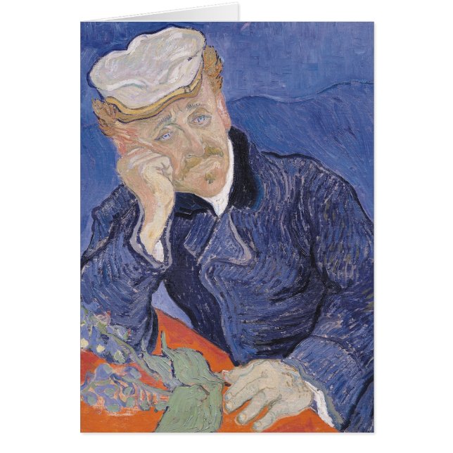 El Dr. Paul Gachet, 1890 de Vincent van Gogh el | (Frente)