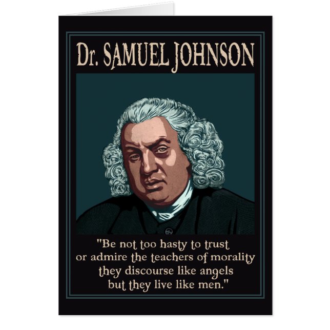 El Dr. Samuel Johnson (Frente)