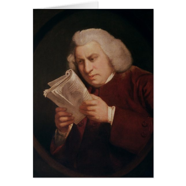 El Dr. Samuel Johnson 1775 (Frente)