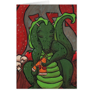 El dragón y la pizza