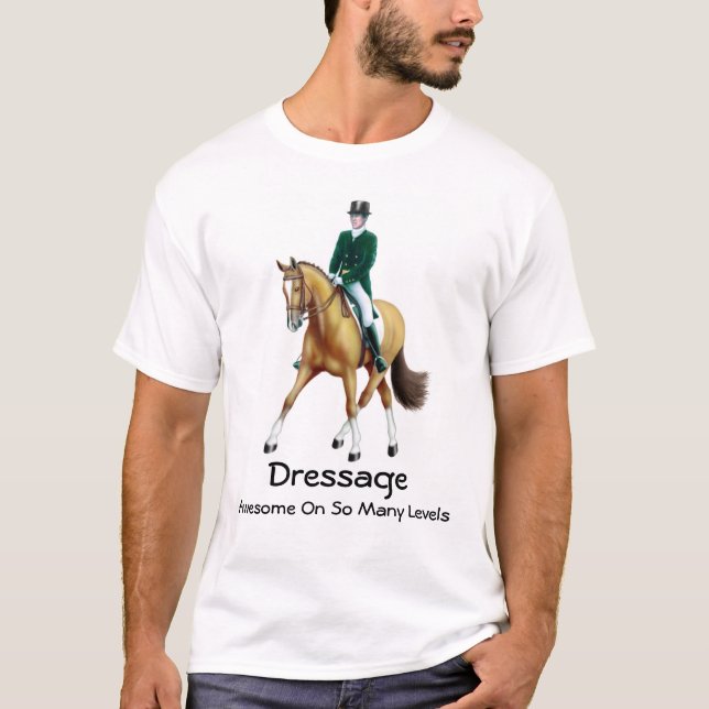 El Dressage es camiseta impresionante (Anverso)