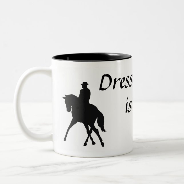 El Dressage es una taza de la danza (Izquierda)