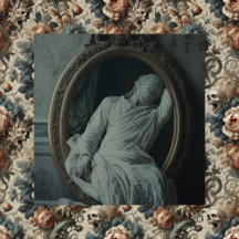El duelo después – Arte gótico victoriano en lienz