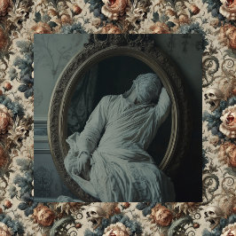 El duelo después – Arte gótico victoriano en lienz