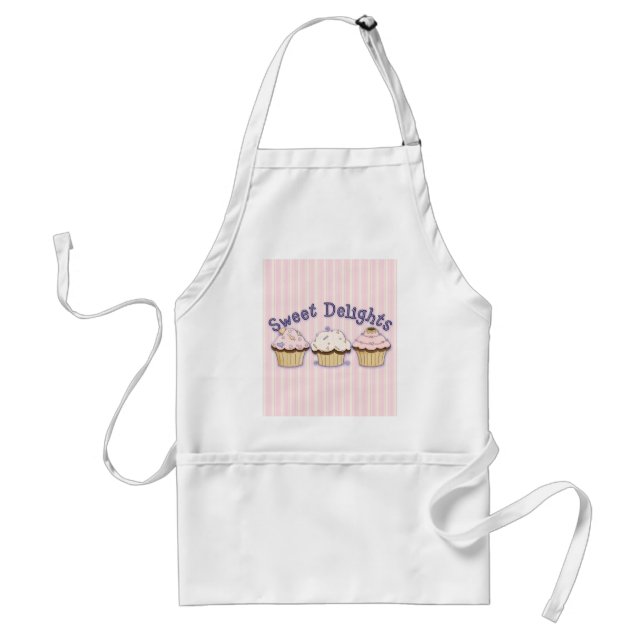 El dulce encanta el delantal de las magdalenas (Frente)