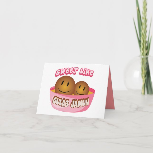El dulce tiene gusto de la invitación del (Anverso)