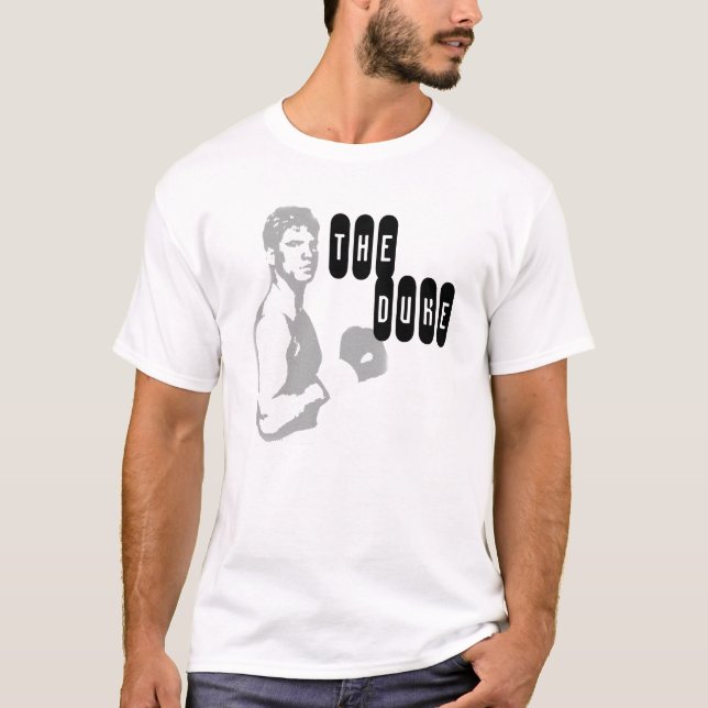 "El duque" camiseta blanca (Anverso)