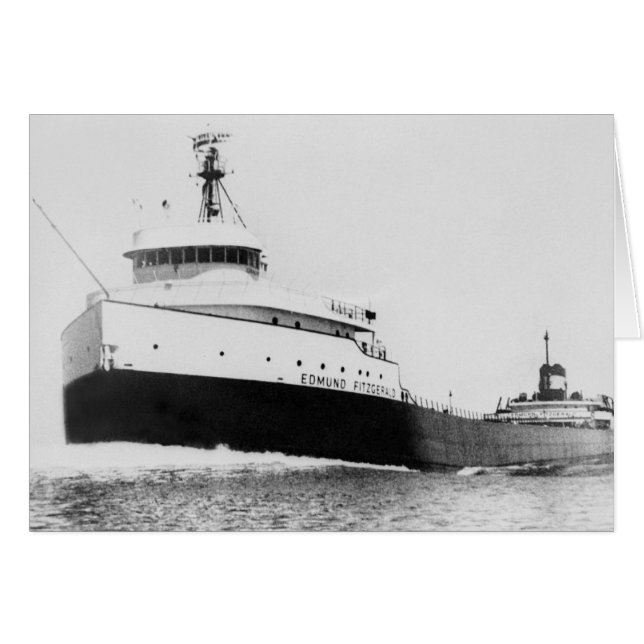 El Edmund Fitzgerald (Anverso (Horizontal))