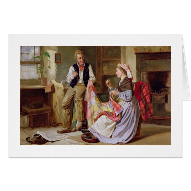 El edredón de remiendo (Anverso (Horizontal))