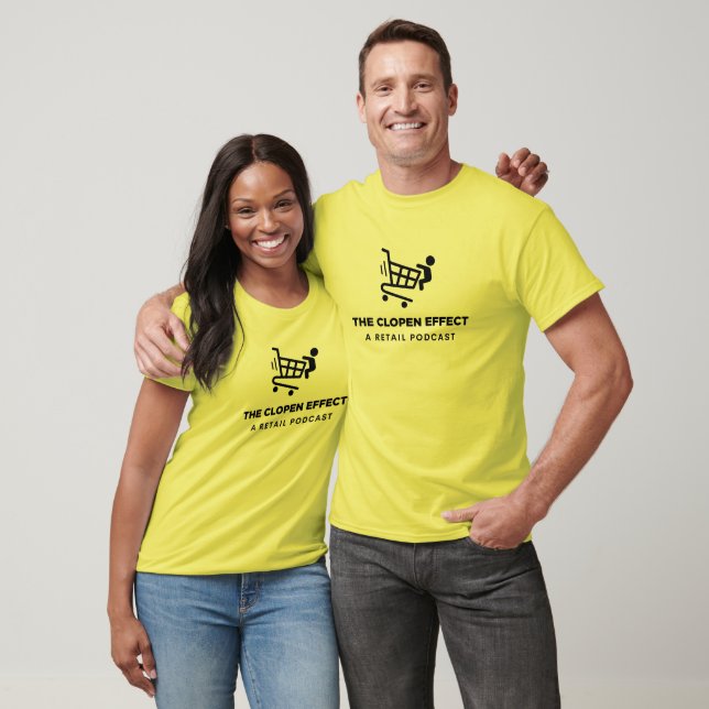 El efecto Clopen - camiseta con logotipo negro (Unisexo)