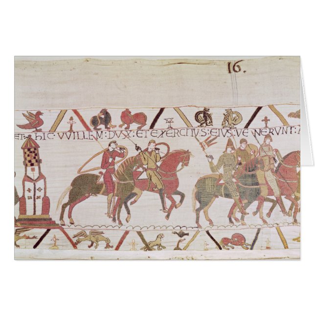 El ejército de Guillermo que va al Saint-Michel de (Anverso (Horizontal))