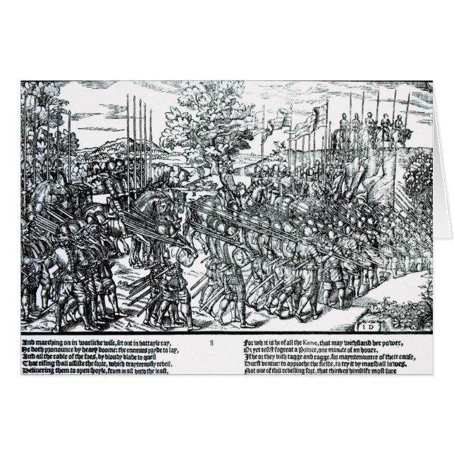 El ejército inglés que marcha con sir Henry Sidney (Anverso (Horizontal))