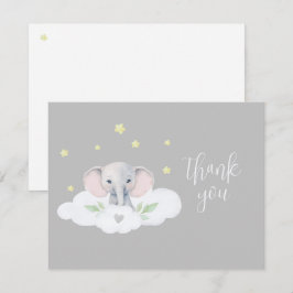 El elefante Baby Shower de cacahuete es neutro