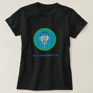 El elefante bate la camiseta