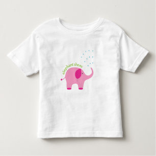 El elefante calza te amo la camiseta del niño