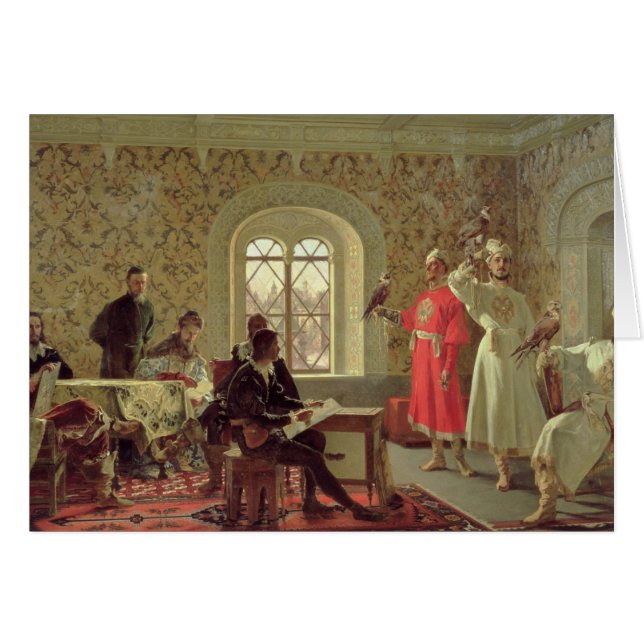 El embajador italiano Calvuci (Anverso (Horizontal))