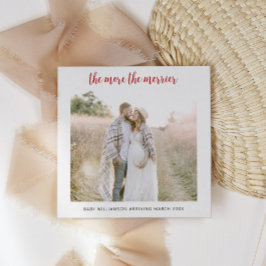 El Embarazo Cuanto Más Merece | Tarjeta de Navidad