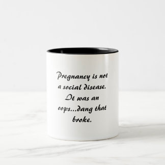 El embarazo no es una taza de la enfermedad social