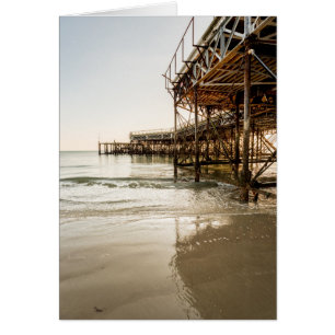 El embarcadero del sur del desfile en la costa en