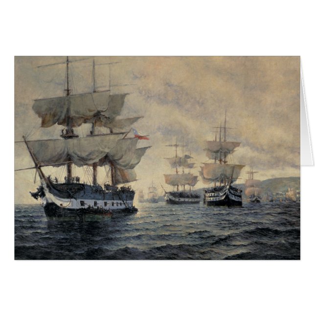 El embarque de la expedición de liberación del PE (Anverso (Horizontal))
