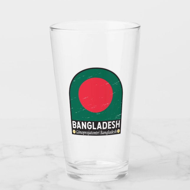 El emblema de la bandera de Bangladesh está mal co (Anverso)